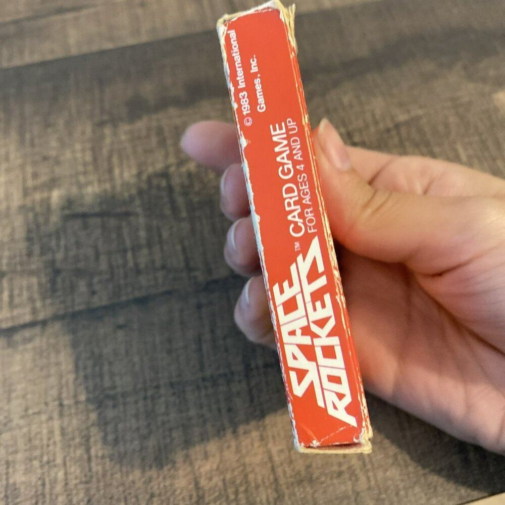 Vintage Space Rockets Card‎ Game 1983 Complete In Rough Condition - Picture 4 of 16